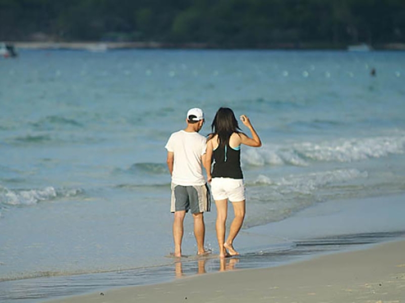 Flott landområde i Rayong