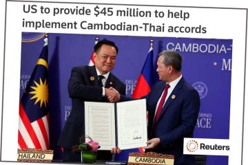 USA vil gi 1,4 milliarder Baht for å skape fred