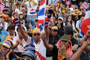 Det er fortsatt daglige demonstrasjoner i Bangkok